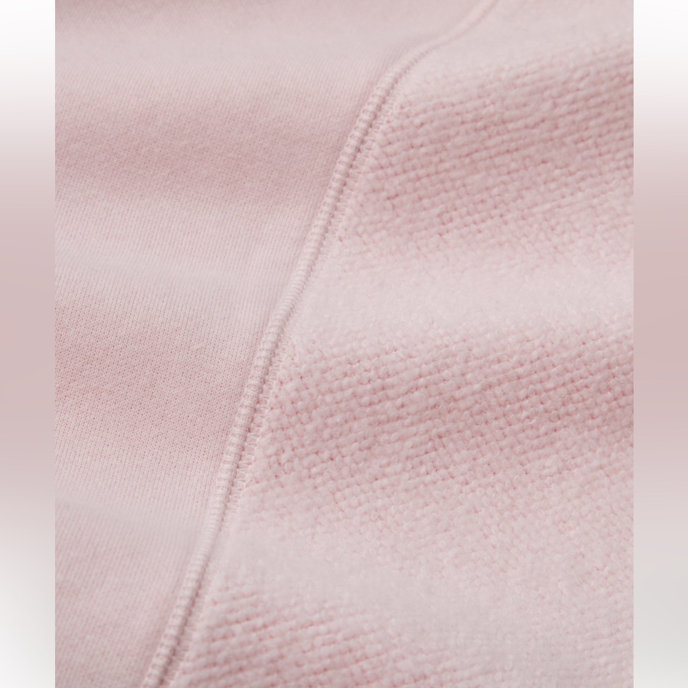 Aerie Après-Chill Sweatshirt, Petal Pink, Size Small - Picture 8 of 8